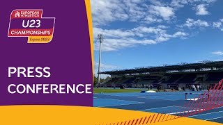 Espoo 2023 European Athletics U23 Championships  Live Press Conference [upl. by Reisinger]