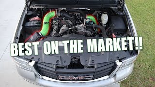 WCFAB DURAMAX 4quot INTAKE INSTALL [upl. by Fey]