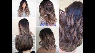 Top25 Best Mushroom Brown Hair Color Ideas \ Balayage for Dark Hair [upl. by Halyahs100]