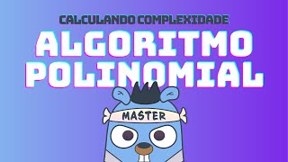 Calculando complexidade de tempo de um algoritmo polinomial Big O  DSA em GoLang 10 [upl. by Shanda]