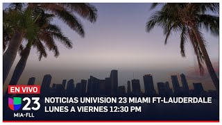 En vivo Univision 23 Miami 1230 PM 11 de enero de 2024 [upl. by Anitahs]