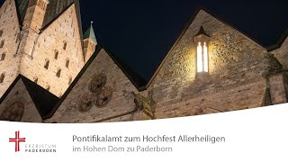 Live Pontifikalamt zu Allerheiligen [upl. by Roi960]