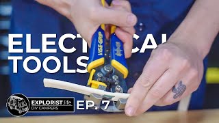 Tools Necessary for a DIY Camper Electrical Install [upl. by Younger710]