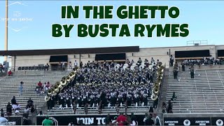 MISSISSIPPI VALLEY STATE  IN THE GHETTO BY BUSTA RHYMES FT RICK JAMES VS ALABAMA STATE 2024 [upl. by Chu]