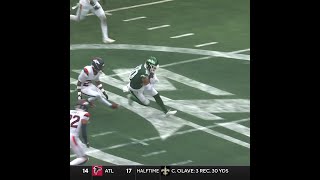 Allen Lazard catches for a 25yard Gain vs Denver Broncos [upl. by Marmion]