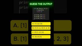 Guess the Output of This Python Code 🫢 pythonprogramming pythoncode learncoding learnpython [upl. by Mabelle324]