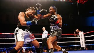 Claressa Shields vs Tori Nelson HIGHLIGHTS [upl. by Norrehs403]