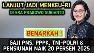 BENARKAH GAJI PNSPPPKTNIPOLRI NAIK 20 PERSEN TAHUN 2025 SIMAK INFO SELENGKAPNYA [upl. by Ringler570]