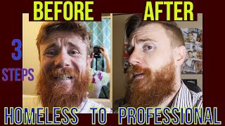 3 Easy Steps  How NOT to Look HOMELESS amp SHABBY when GROWING A BEARD  HiSmile [upl. by Eimor]