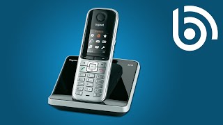 Gigaset S810 Cordless DECT Phone Introduction [upl. by Zysk620]