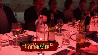 De foodtrend van 2017 Dinner in Motion Utrecht [upl. by Pearline]