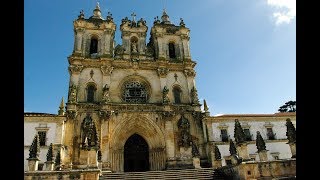 Fotos de Portugal Alcobaça  Monasterio de Alcobaça [upl. by Hadeehsar]