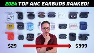 2024 Best Earbuds for Noise Canceling  Ranked ⚡ with ANC Samples [upl. by Emiline715]