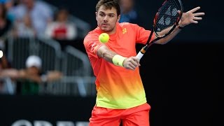 Stanislas Wawrinka vs Radek Stepanek Highlights ᴴᴰ Australian Open 2016 [upl. by Ivek]