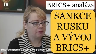 BRICS roste sankcemi Spojených států  Ilona Švihlíková [upl. by Eelannej]