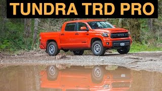 2015 Toyota Tundra TRD Pro  Off Road And Track Review [upl. by Assyram]