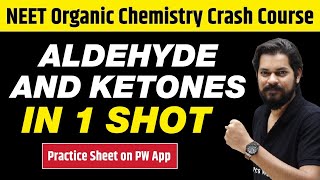 ALDEHYDE AND KETONES in One Shot  All Concepts Tricks amp PYQs  Class 12  NEET [upl. by Akihsar]