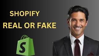 Is Shopify Real or Fake [upl. by Uhp]