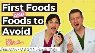 Pediatrician Explains 10 Best First Foods amp 13 Worst Foods for Baby [upl. by Dnilasor]