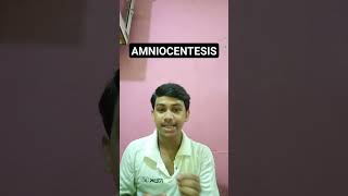 what is amniocentesis 🤔 [upl. by Anaj]