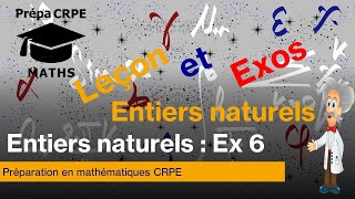 CRPE MathématiquesNombres et ensembles de nombres  Exercice 6 [upl. by Aromat]