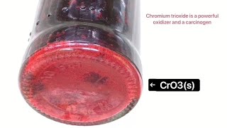 Synthesis of chromic acid and chromium trioxide [upl. by Yettie762]