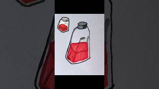 How to draw Red Extract  Bee Swarm Simulator Roblox drawing [upl. by Demmy641]