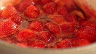 Food Wishes Recipes  Strawberry Sauce Recipe  Fresh Strawberry Sauce  Ice Cream and Cheesecake Sauce [upl. by Evita]