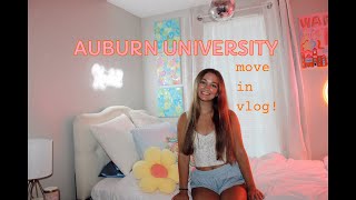 Auburn MoveIn Vlog  College Dorm Tour  Kendall Lance [upl. by Afnin]