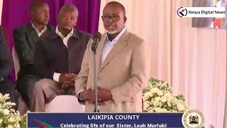 Listen to What CS Mithika Linturi Said in front of DP Gachagua in Laikipia [upl. by Danialah]