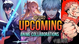 HOK UPCOMING ANIME COLLABORATIONS  FINALLY JUJUTSU KAISEN  Honor of Kings [upl. by Halie675]