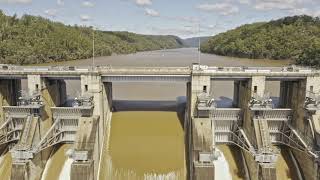 Warragamba Dam spilling  March 2021 [upl. by Novyart464]