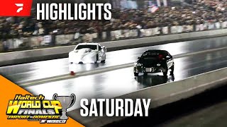 World Cup Finals Import vs Domestic Saturday Qualifying amp E1  Drag Racing Highlights 11224 [upl. by Wayolle]