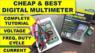 343 How to Use Digital Multimeter  Proskit MT1232 Digital Auto Range Multimeter [upl. by Nytsuj215]