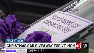 Vermont nonprofit gifts car to single mom [upl. by Irved]