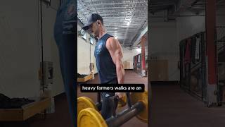 Farmers Walks Will Transform Your Body fitness bodybuilding [upl. by Aerdnaeel]