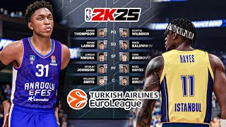 NBA 2K25 EuroLeague Yaması Nasıl Kurulur PS5 PC XBOX SERIES SX [upl. by Volkan]