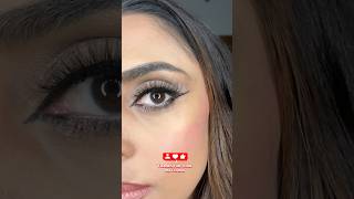 How to do SMUDGED EYELINER✨ eyelinertutorial eyelinerhack eyemakeup makeuptips beautytips [upl. by Tinor]