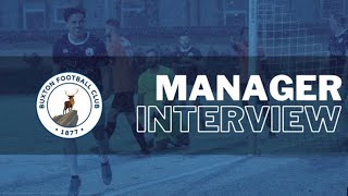 MANAGER INTERVIEW  Alfreton Town A  261223 [upl. by Haerr]