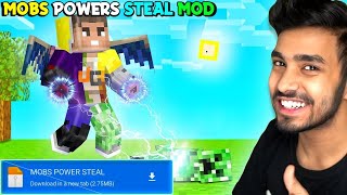 how to download Minecraft but I can steal mobs power mod download mcpe 119 TechnoGamerzOfficial [upl. by Yarazed]