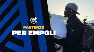 La partenza dell’Inter per Empoli InterPerSempre [upl. by Jarvey]