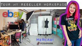 My Reseller Work Space and Inventory Storage System [upl. by Timrek425]