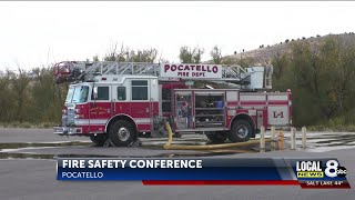 Pocatello Fire Department wraps up weeklong arson investigation training conference [upl. by Eidak]