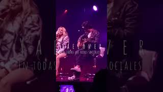 Valiente soy luna Karol Sevilla y Michael ronda en el pepsi Center wtc luminova tour 💯👌 [upl. by Tracey]