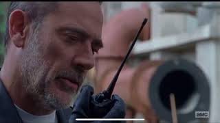 The Walking Dead Rick tells Negan that Carl Died [upl. by Coats]