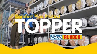 Comfort Plus Protect Mattress Toppers with Clark Rubber [upl. by Kinnie899]