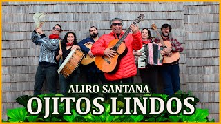 ALIRO SANTANA  OJITOS LINDOS LETRA [upl. by Aneekat594]