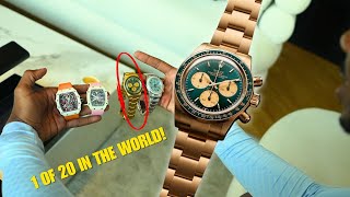 Is Rolex Copying From Artisan de GeneveThe End Game Green daytona [upl. by Nilhsa]