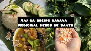 Mixed pulses with medicinal herbs  Trying the untried with Jash video no3  Jasmita Narzary [upl. by Acsicnarf]