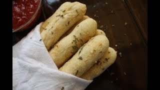 3Ingredient Soft Breadsticks Recipe No Yeast [upl. by Ocsirf]